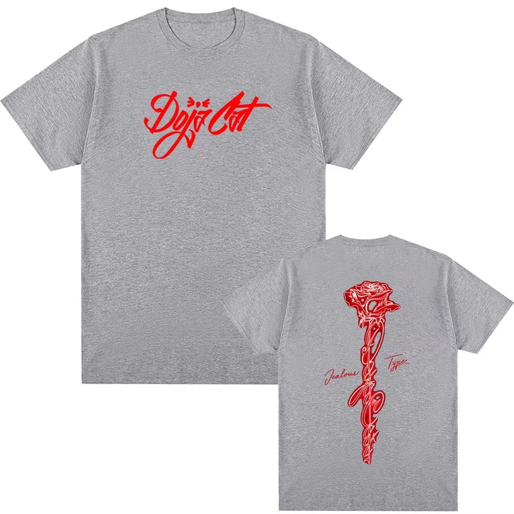 Summer Hot Sale Rapper Doja Cat Hip Hop Streetwear Gothic Loose Cotton Casual Short Sleeve Fashion Unisex And Unisex TShirt
