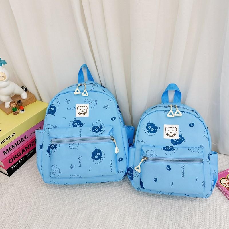 Kindergarten Schoolbag Lightweight Student Flow Cute Child Backpack Cartoon Cute Boys and Girls Backpack