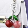 3D поделки брелок в виде вишни украшения подвески в виде вишни сумочка ювелирные изделия хрустальная вишневая подвеска