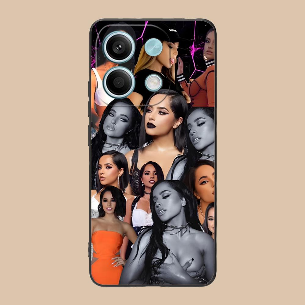 Модный матовый чехол из ТПУ Becky G для мобильного телефона POCO M7 M6 M5 M4 M3 X7 X6 X5 X4 X3 Pro GT 5G, цветная печать