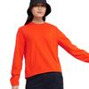 Aigle Official RP Long Sleeve Crew Neck UV Size M Women's T-Shirt, Moisture-Wicking, Quick-Drying, Protection, Red, (OTFBM81)