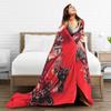 Rosalia Lux  Blanket  Airplane Travel Flannel Throw Blanket For Couch Bed Super Soft Custom Quality Bedspread Gift