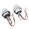 2 Pcs Photocell Light Control Switch 10A Rainproof Sensitive Auto On Off Light Switch for Outdoor Garden AC DC24V