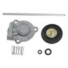 6pcs Carburetor Accelerator Pump Diaphragm Kit Plastic Metal Replacement for CRF450R CRF450X Z155