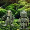 Средневековый рыцарь Статуэтка Искусство Украшения Скульптура Рыцарь Гном Страж Садовый Декор