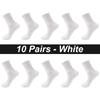 10Pairs/Lot Men Socks Combed Cotton Black Casual Business Breathable High Quality Man Sock New For Male Plus Size EU38-48