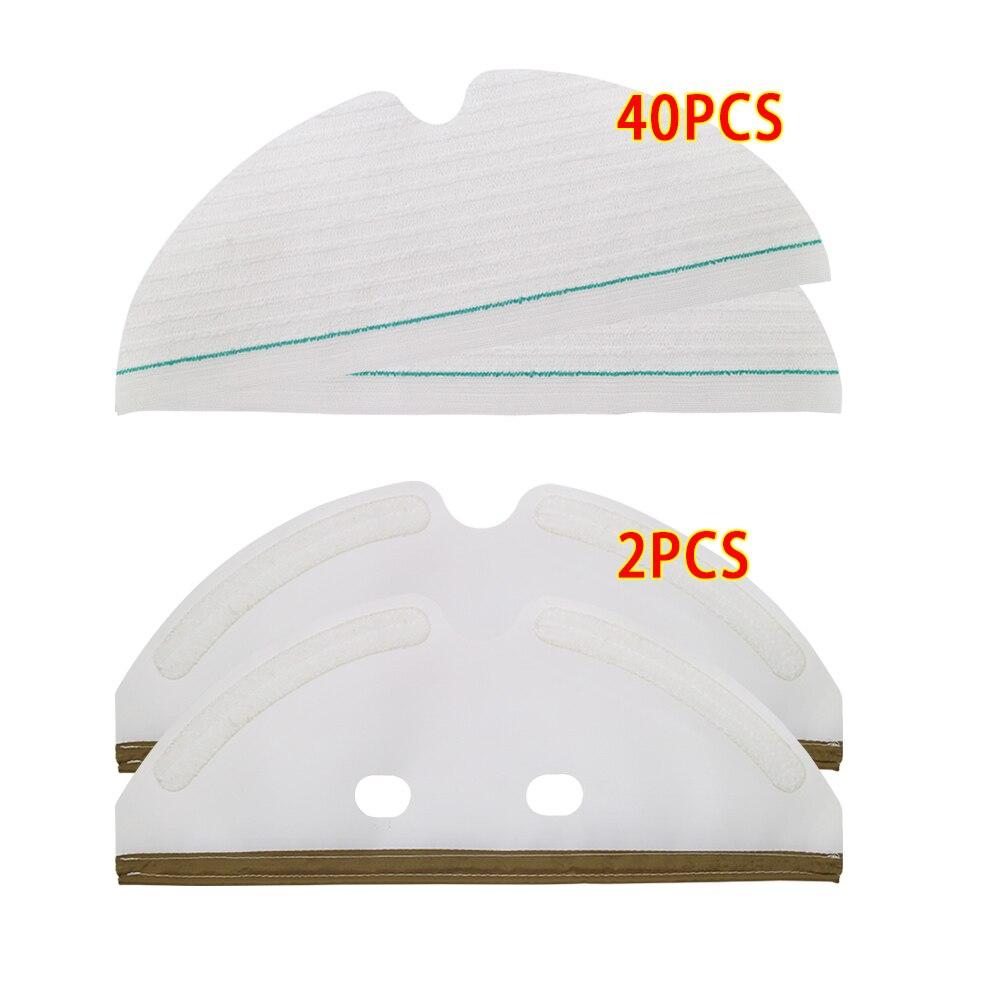 Vacuum Cleaner Mounting Plates Mop Cloth For Xiaomi Roborock S5 S6 T6 Max E35 Robot Replacement Disposable Rags Pads Accessories