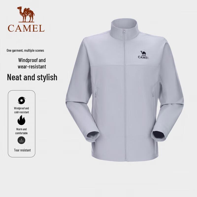 Camel Мужская мягкаяshell куртка для активного отдыха