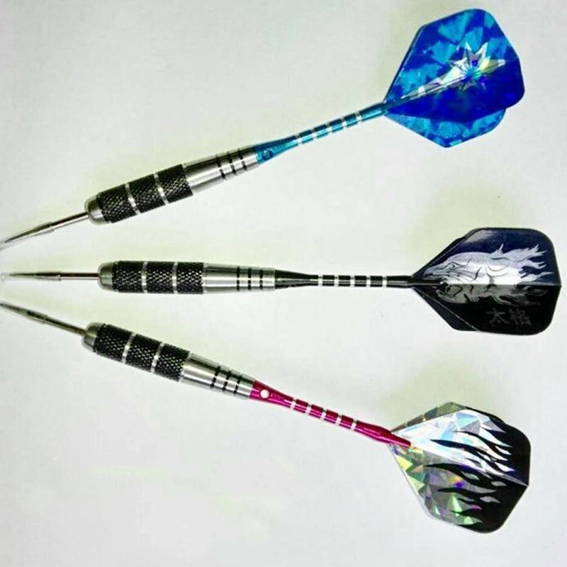 22g 3-piece Professional Aluminum Dart Needle Competition Drop Resistant Flying Mark Darts Accessories Sports Entertainment LS