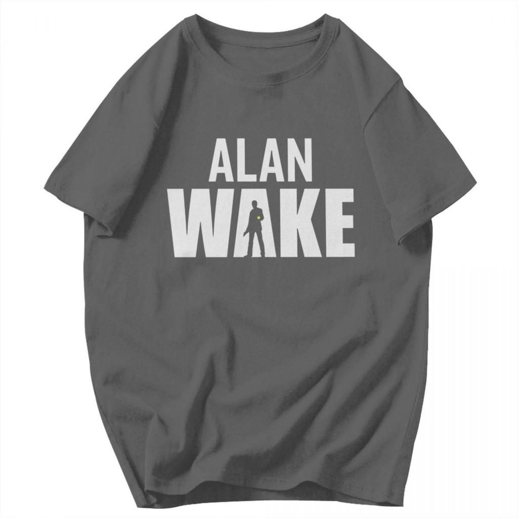 Мужская футболка Alan Wake Игра Уникальная Y2K Графическая Индивидуальная Унисекс Одежда Футболки