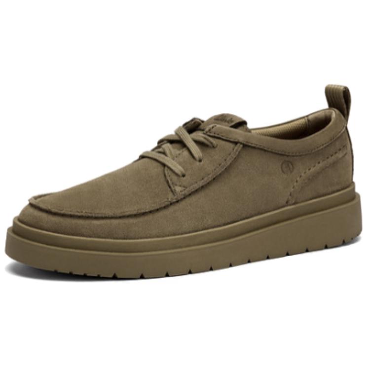 Clarks Удобные Простые Повседневные Кожаные Туфли Мужская обувь Серый 261864527