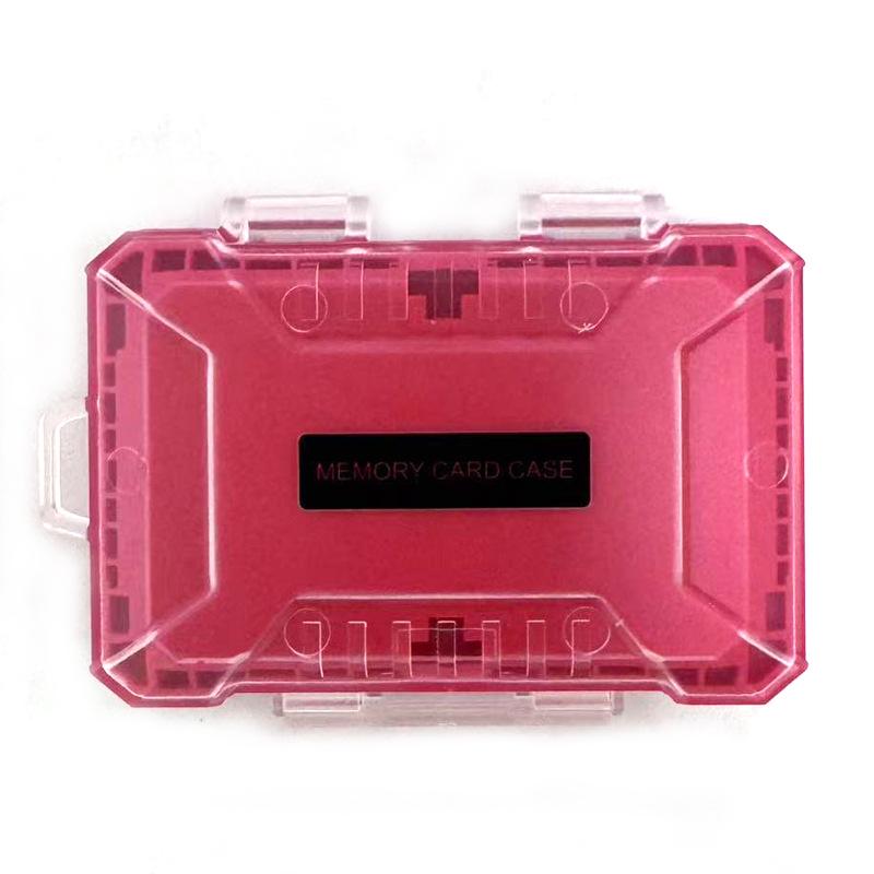 Waterproof Transparent SD Card and USB Drive Storage Box - Dustproof with Multi-functional Camera Memory Slots