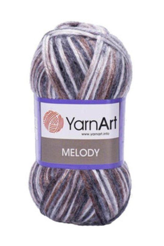 Шерстяная пряжа YarnArt Melody, 4 шара — 230 метров (100гр)-Акрил-полиамид-блузка-шарф-свитер-жилеты-средняя-мягкая-аксессуар-сделай сам