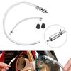 Car Clutch Brake Bleeder Hose with Non Return One Way Valve Tube Bleeding Tools for Motorcycle Replacement Adapter Parts