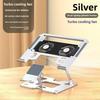 Laptop Mobile Phone 2-in-1 Cooling Bracket with Fan Silent Game Book Heightening Air Cooling Bracket