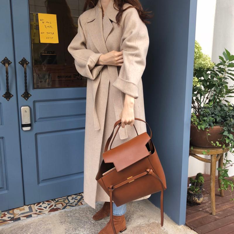 Женское корейское зимнее длинное пальто, свободная верхняя одежда, пальто больших размеров, кардиганы, элегантные женские пальто с длинными рукавами, осень