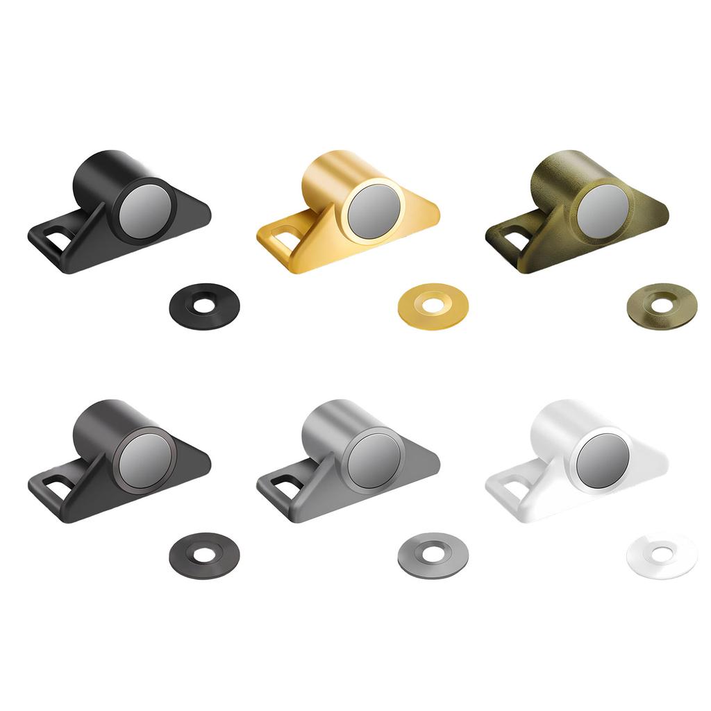 Без сверления держатели дверцы шкафа магнитные защелки для гардероба и обувницы прочные материалы из цинкового сплава