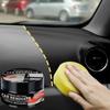 Car Interior Polish Kit Multipurpose Car Interior Care Kit Portable Polishing Wax With Sponge Car Parts Restorer For Prevent