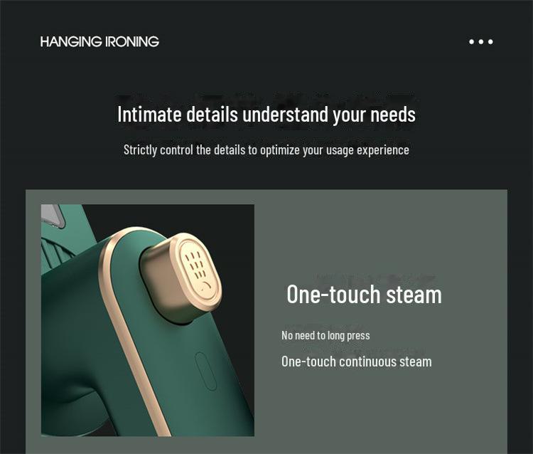 Компактный складной ручной электрический утюг — портативный и вращающийся для домашнего использования