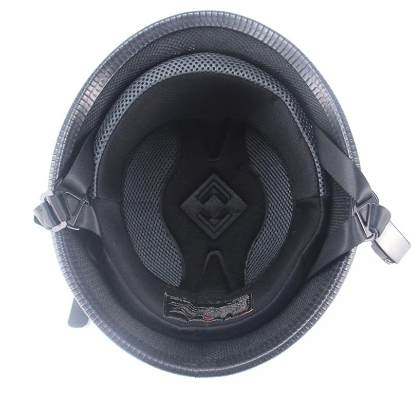DOT Casco Moto полулицевой мотоциклетный шлем с открытым лицом полушлем capacete de motocicleta для Cafe Racer ретро немецкий Chopper
