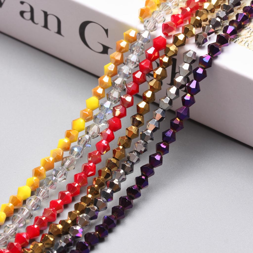 1 нить AB заостренные бусины, изготовление 4 мм однотонных модных бриллиантовых бусин, аксессуары ручной работы для ювелирных изделий в подарок