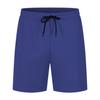 Summer Men's Mid Waist Drawstring Quick Drying Mesh Short Trousers Black White Red Blue Casual Beach Short Pants