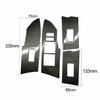 4Pcs Carbon Fiber Door Window Switch Panel Trim Fit For Toyota Corolla 2014-18