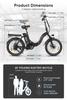 Samebike 2026 model CY20 Folding Electric Bicycle 36V 12Ah Removable Battery 20" Outdoor Fat E-bike for Adults.