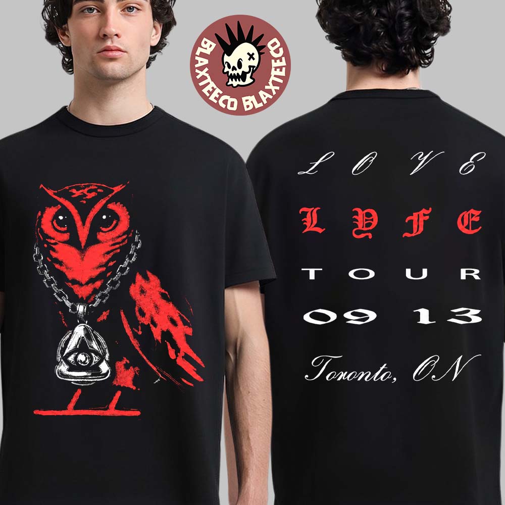 Yeat Toronto ON Canada 2026 Love Lyfe Tour Merch Tee At Coca-Cola Coliseum T-Shirt