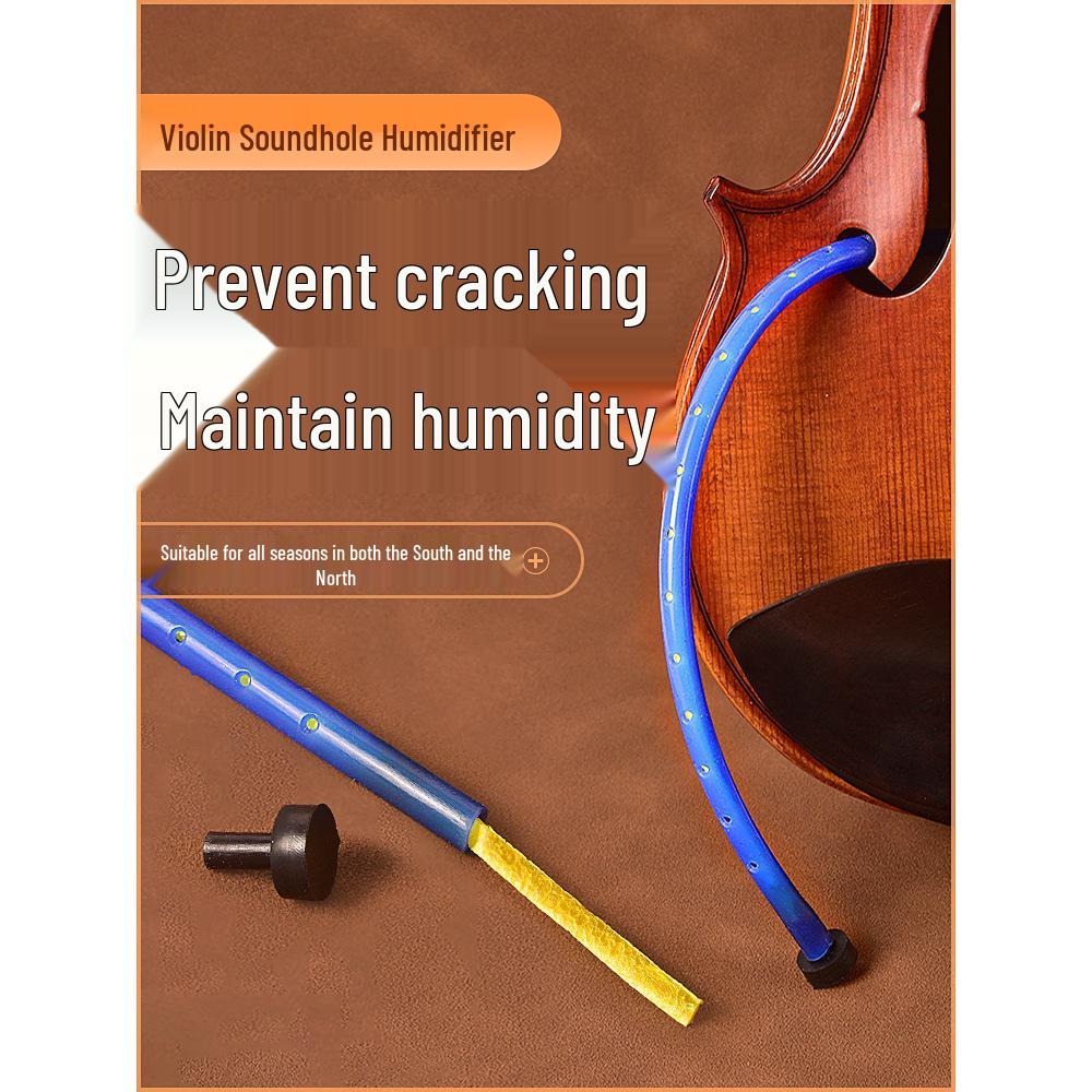 2026 Violin & Cello F-hole Humidifier: Anti-cracking Moisturizer for Sound Panels.