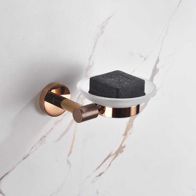 Настенная вешалка для полотенец из нержавеющей стали цвета розового золота, держатель для туалетной бумаги, вешалка для полотенец, крючок для халата, подстаканник, аксессуары для ванной комнаты