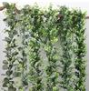Artificial Plants Vine Green Willow Leaf Silk Ivy Wall Hanging Garland Fake Eucalyptus Rattan for Home Wedding Party Decor