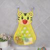 Animal Cartoon Suction Cup Storage Bag - Waterproof Mesh for Bath Toys & Bathroom Essentials