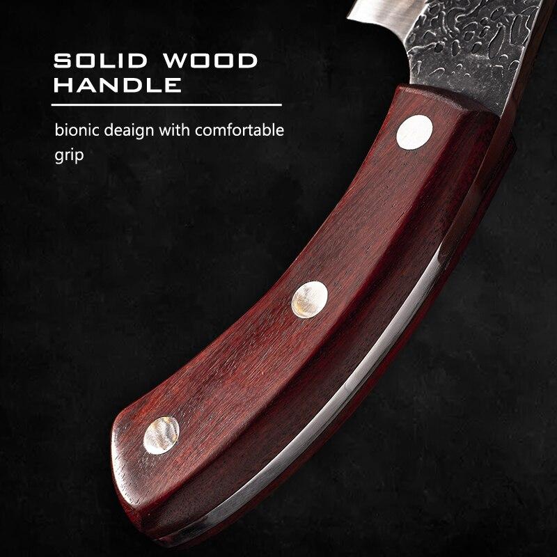 5-дюймовый нож для мясника, нож для обвалки, походный охотничий нож, нож шеф-повара из нержавеющей стали, кухонный нож