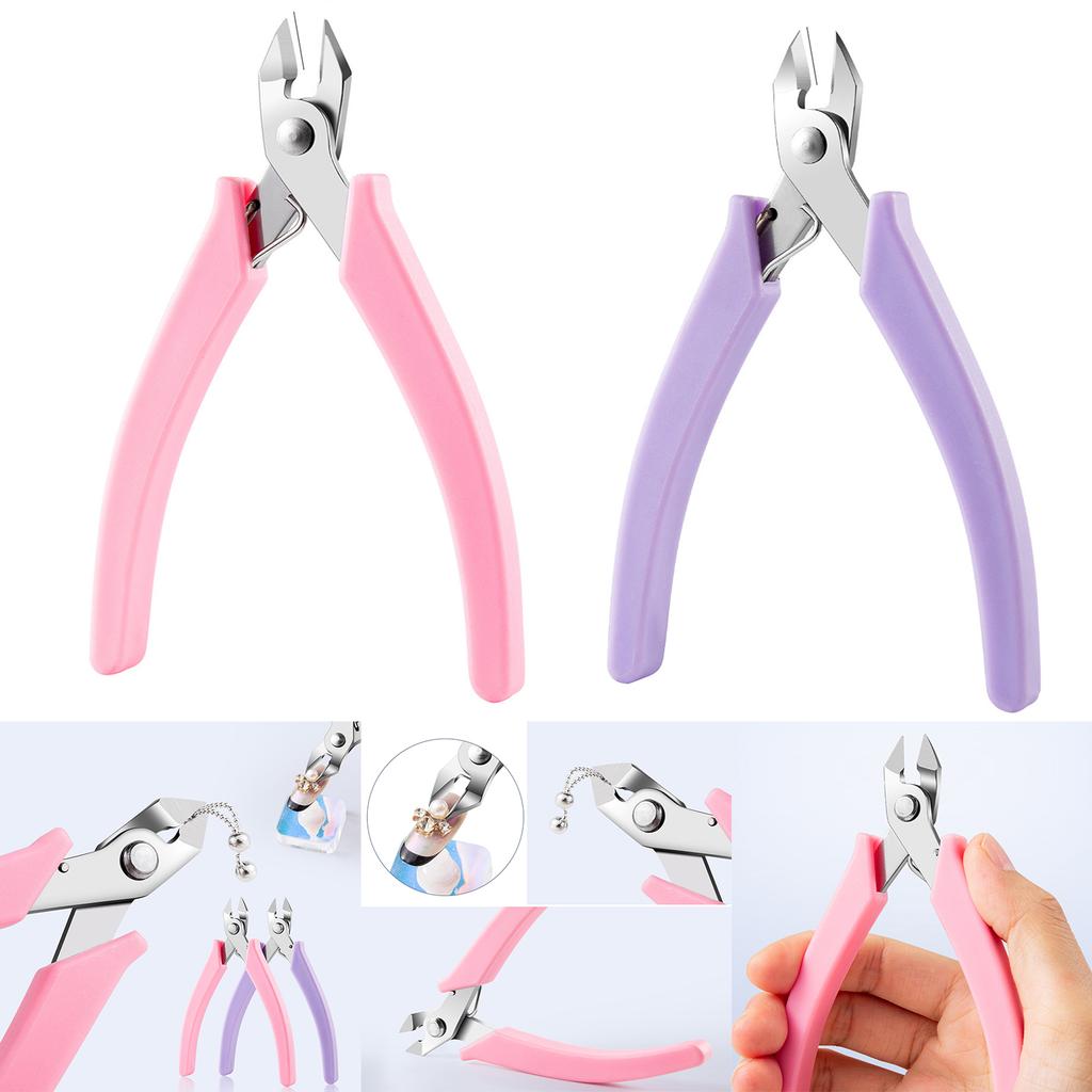 Nail Art Rhinestone Picker Remover Nail Decorations Cutter Scissors Manicure Clipper Trimmer Equipment Tools Accessories