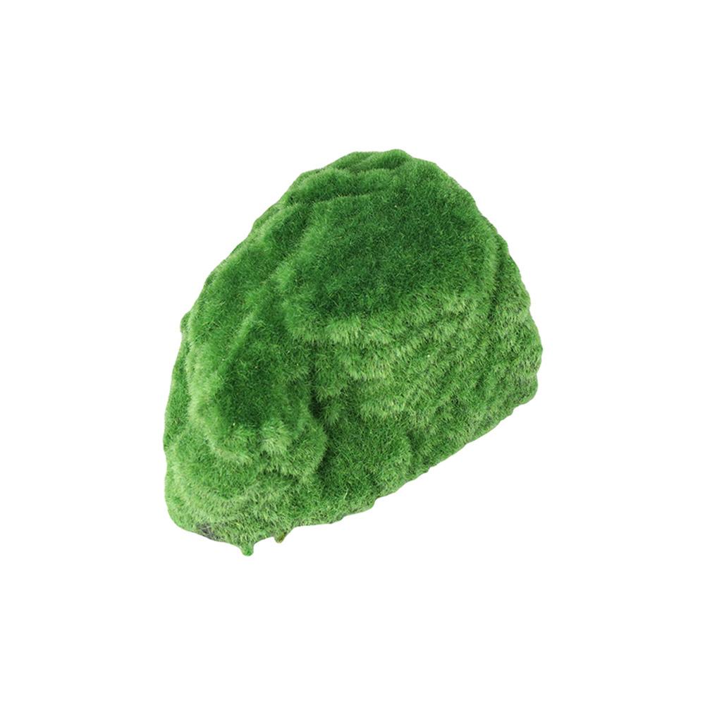 1pc Decorative Moss Artificial Resin Snake Rest Cave Reptile Cave Lizard Cave Tortoise Shelter