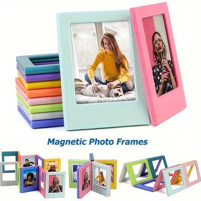 1/5 шт. Ретро Магнитная фоторамка для негативов Fujifilm Instax 3 дюйма, Альбом-дисплей для кухни, домашнего декора, подарки на память