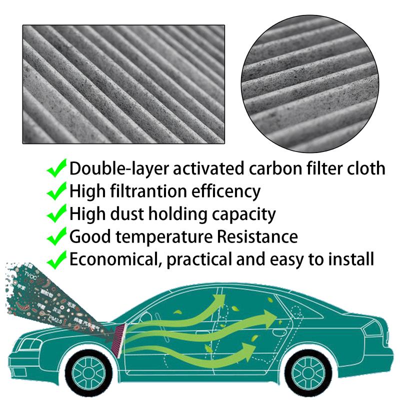 Car Accessories Pollen Cabin Air Filter 87139-58010 87139-0E040 For Toyota Corolla Prius Sienna Camry Lexus ES300h RX350 UX200