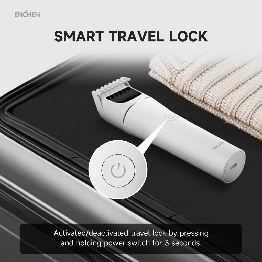 Xiaomi Машинка для стрижки волос ENCHEN Boost 2, машинка для стрижки волос, бритва для бороды, беспроводной регулируемый триммер для тела для мужчин