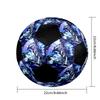 Shadow Milk Cookie Indoor Soccer Ball Colorful Machine Stitched PVC Size 5 Team Training Competition Ready Durable High-Bounce Cool Sports Gift