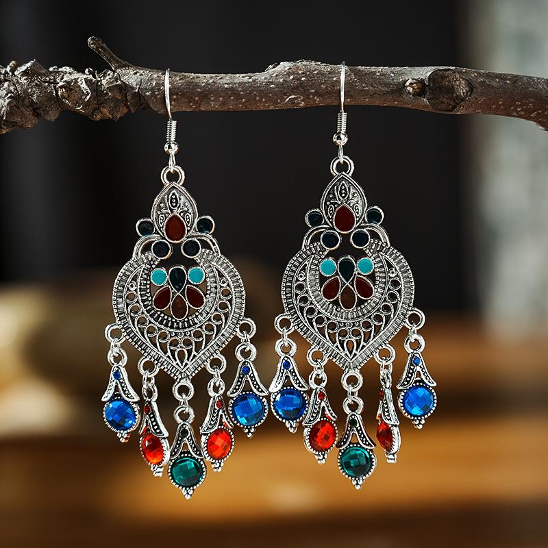 Серьги кисточки