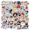 60-Piece Cute Anime Game Sticker Pack for Laptops and Water Bottles
