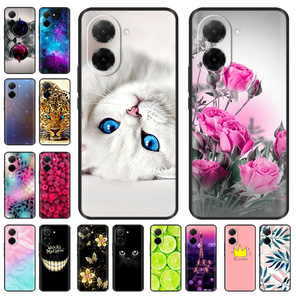 Для Poco C71 Чехол Xiaomi Poco C71 Обложка Fundas Coque Мягкий Черный Силикон Защита Камеры Бампер Телефона Оболочка Poco C71 Корпус