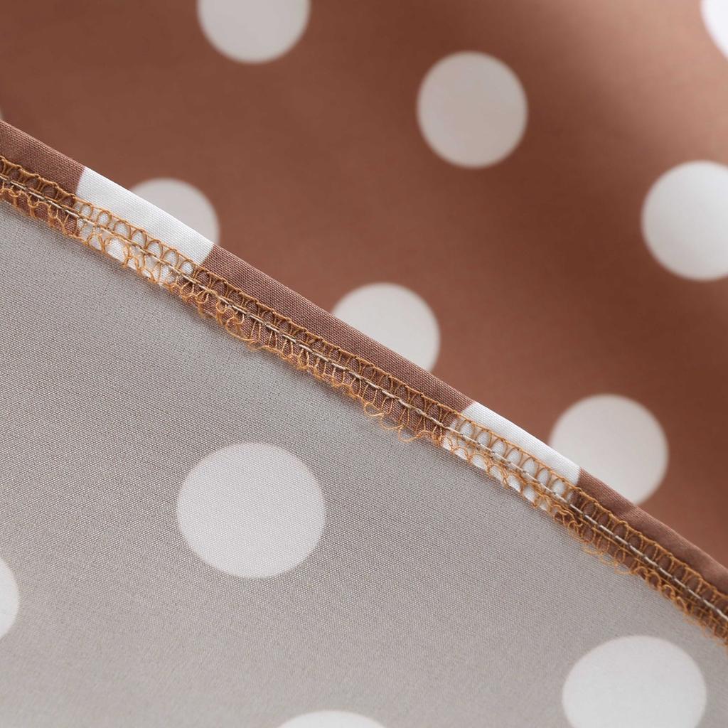 GMXIA Женское платье без рукавов с принтом в горошек, с узким вырезом и черным поясом в стиле винтажной Herben