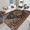 Vintage Persian Style Carpet Large Living Room Decoration Home Rug Non-slip Bedroom Bedside Carpets Children's Play Kitchen Mat