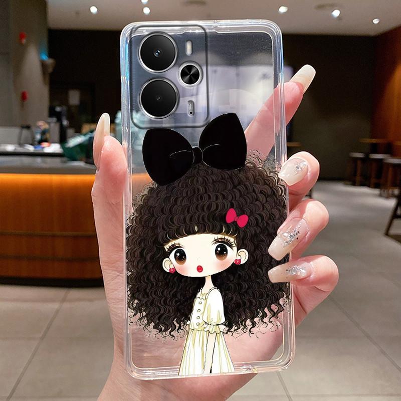 Чехол Для Realme 14 5G 14T 2025 Чехол Для Телефона Роскошный Дракон Милый Крутой Мальчики Девочки Мягкий Чехол Realme14 Realme14T Прозрачные Чехлы