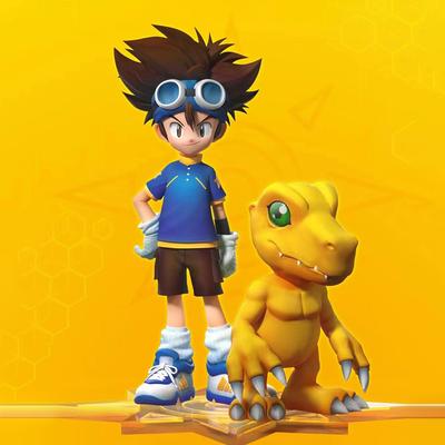 Аниме Фигурка Цифровой Монстр Ягами Тайчи Агумон Digimon Adventure Коллекция Фигурок Модель Игрушки Подарки