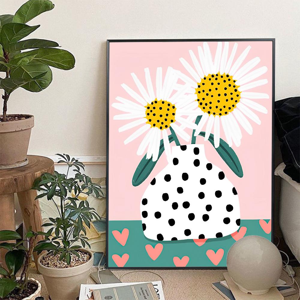 Abstract Tiger Leopard Girl Power Poster Anime Posters Sticky Vintage Room Home Bar Cafe Decor Kawaii Room Decor