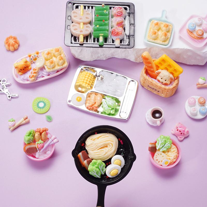 Girl Toy Making Ice Cream Cake Toys Game Kids Plastic Food Toy Diy Simulation Dessert Milk Tea Cup Set Toy For 3+ Years Child