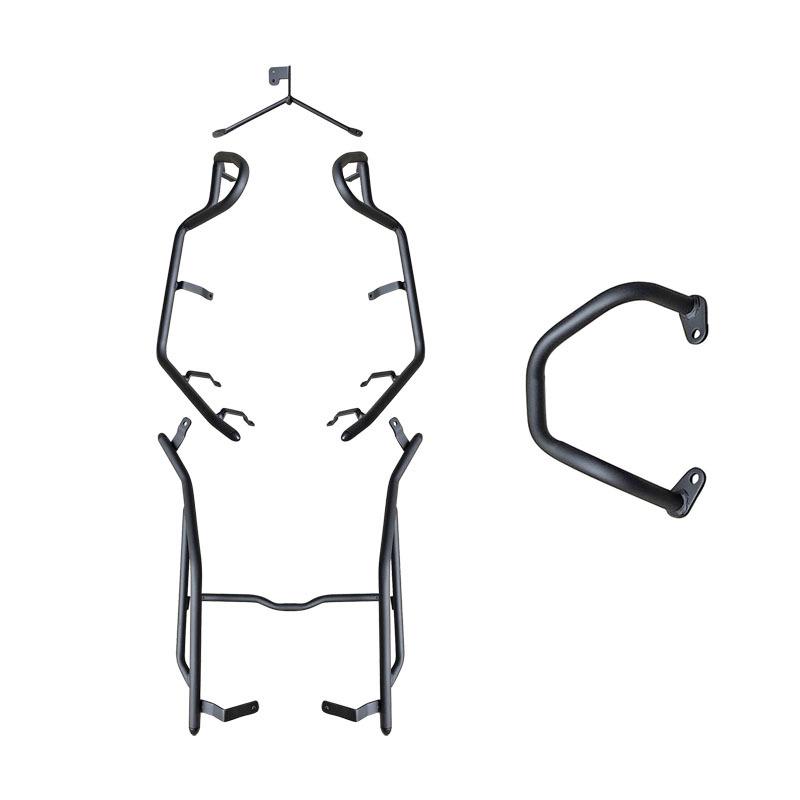 Qianjiang QJ Hong 150ADV Rear Guard Bumper Tail Rack & Backrest Set